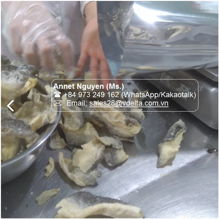 
CRISPY SALTED EGG SALMON AND BASA FISH SKIN SEAFOOD SNACK / ANNET +84 973 249 162 