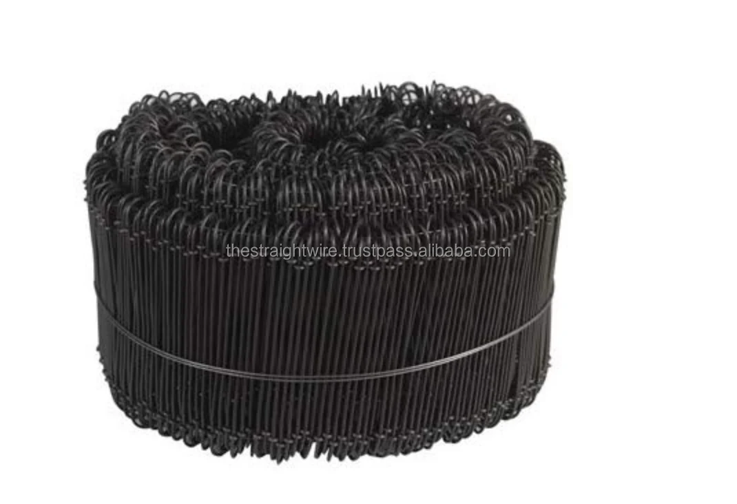 Black Annealed Wire  loop ties 125mm/150mm Bundle of 2000