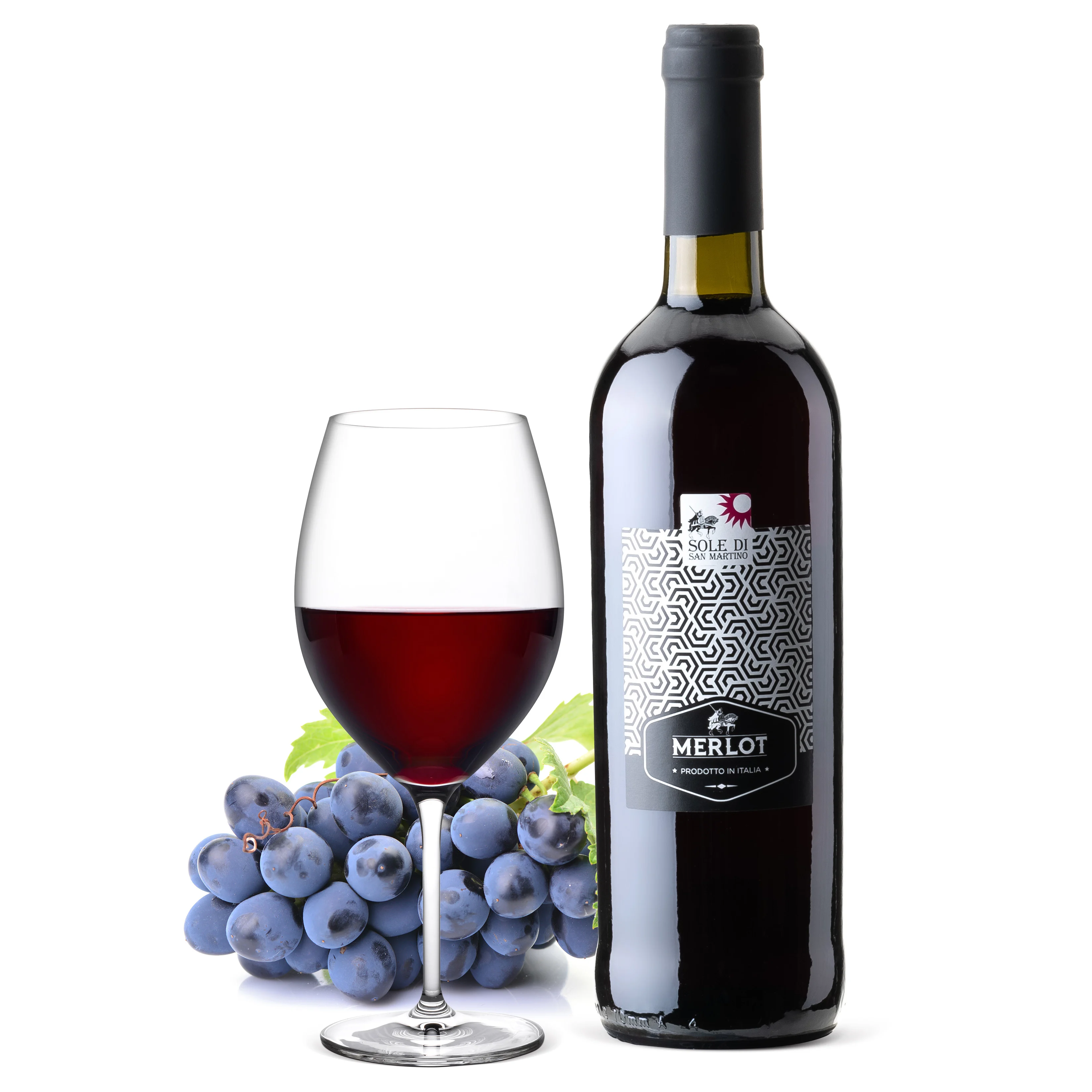 
Italian red wine Merlot 750 ml 