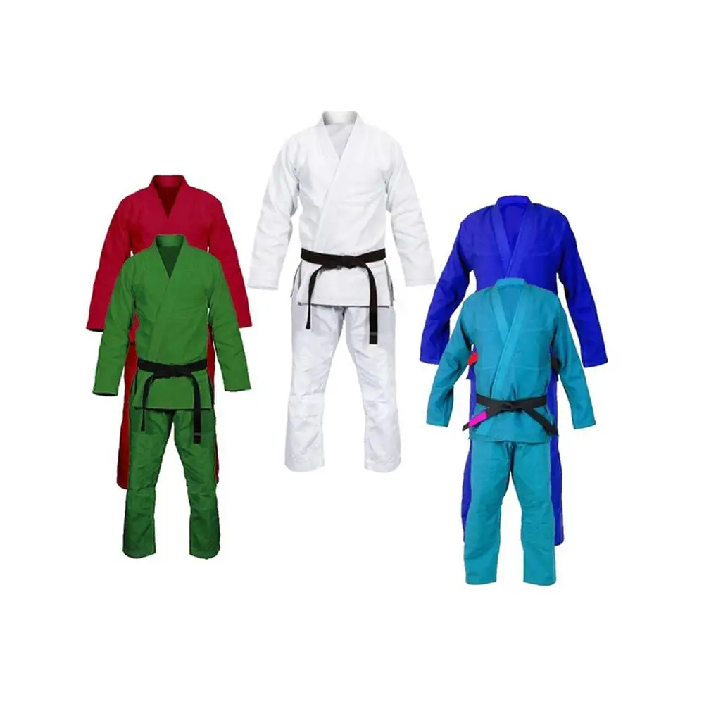 Кимоно J / Jiu Jitsu костюмы жемчужное плетение 100% хлопок Материал бразильский джиу джитсу костюмы для продажи