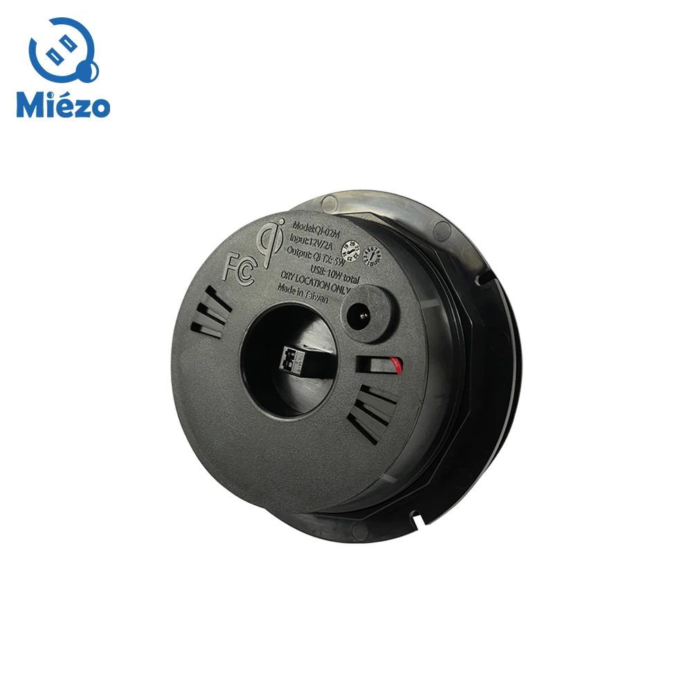 QI-02NW hidden kit usb mobile wireless charger for desk