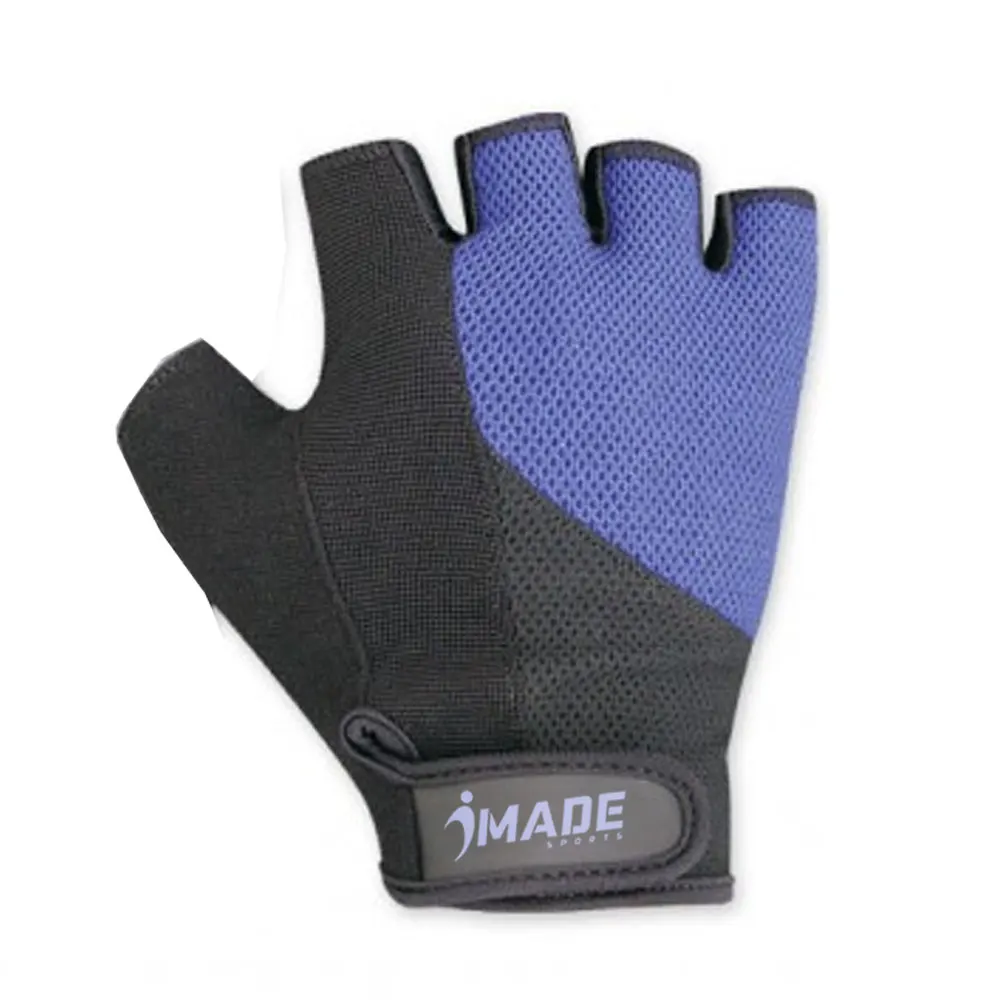 Wholesale Breathable Comfortable Motorbikes Custom Half Finger Cycling Bike Mesh Fabric Cycling Gloves