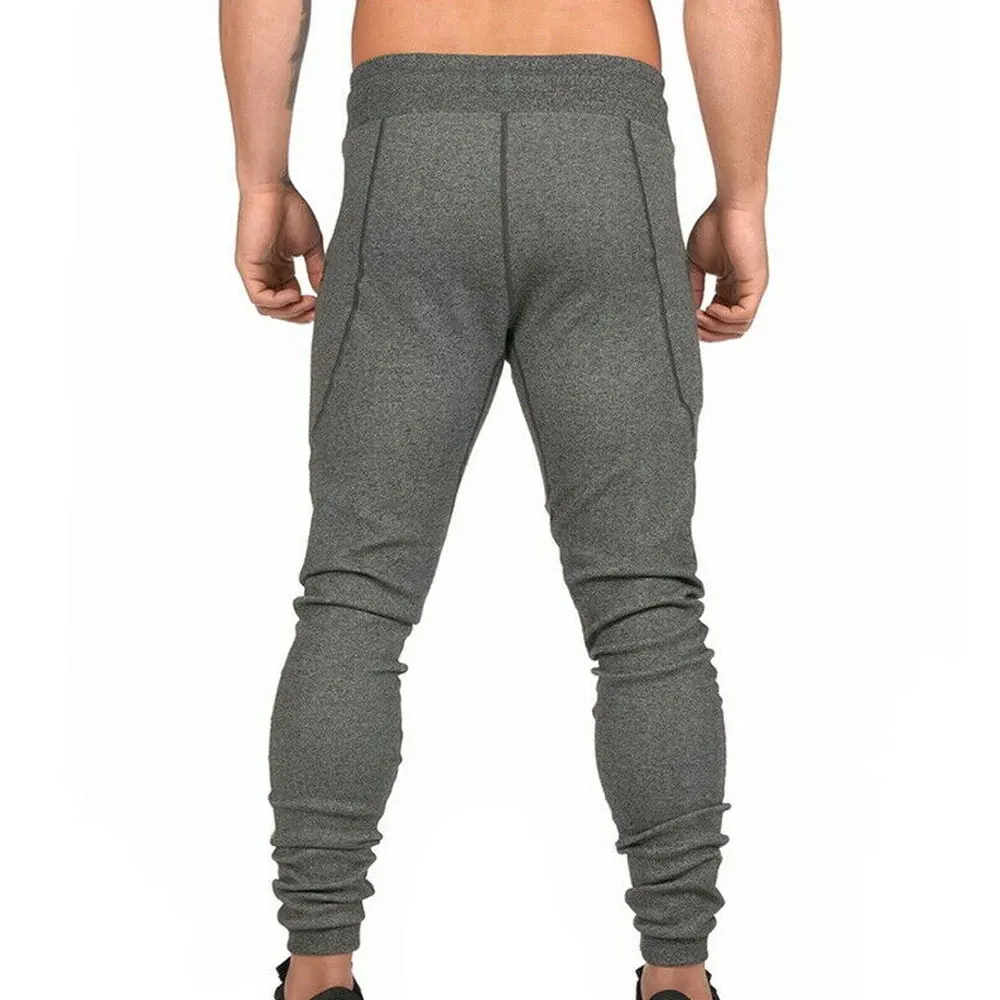 slim fitness gym casual mens sweatpants custom cotton fleece plus size wholesale jogger pants for men
