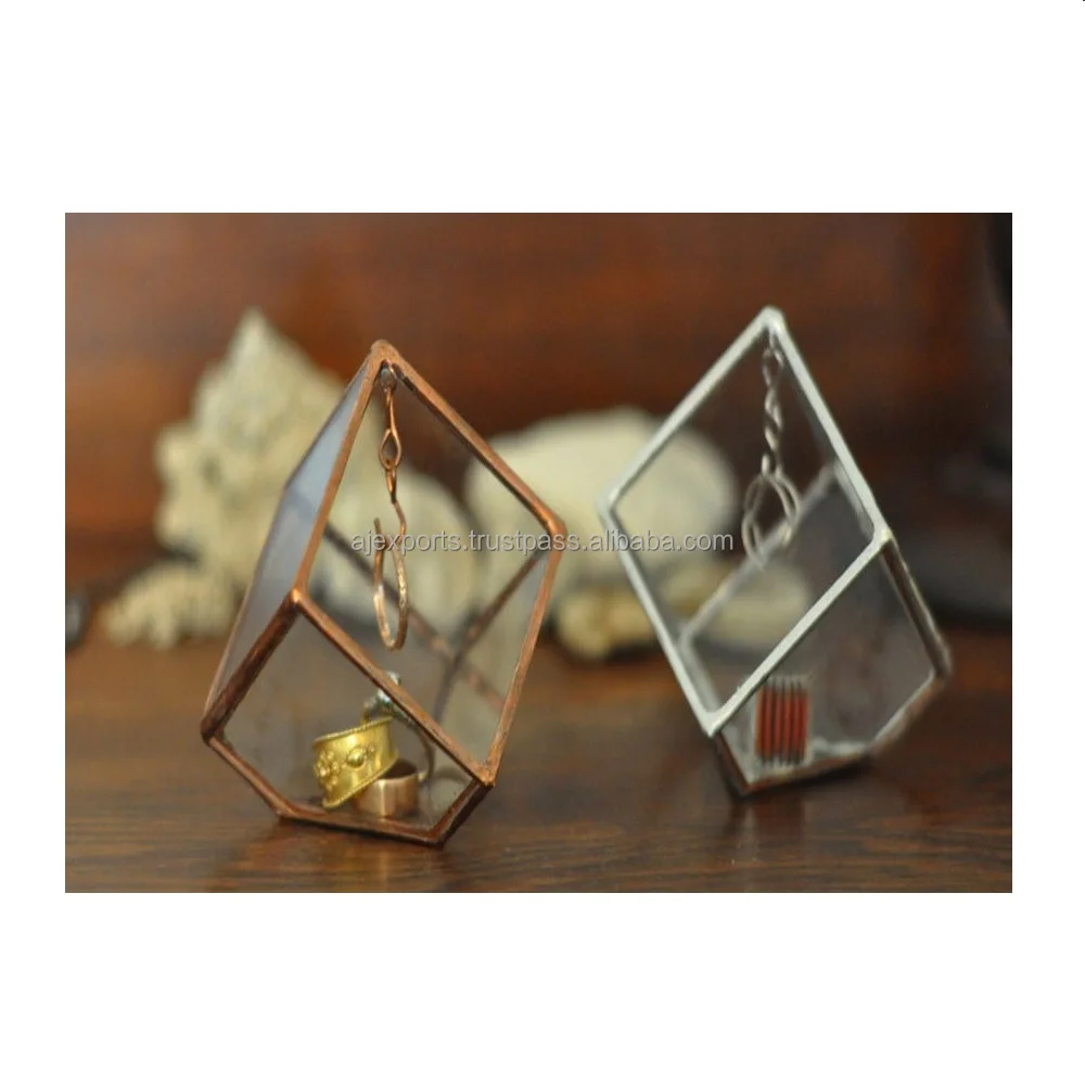 glass terrarium wholesale home decor handicraft decorations for home home accessories glass   jewelry box frame bright  ring box
