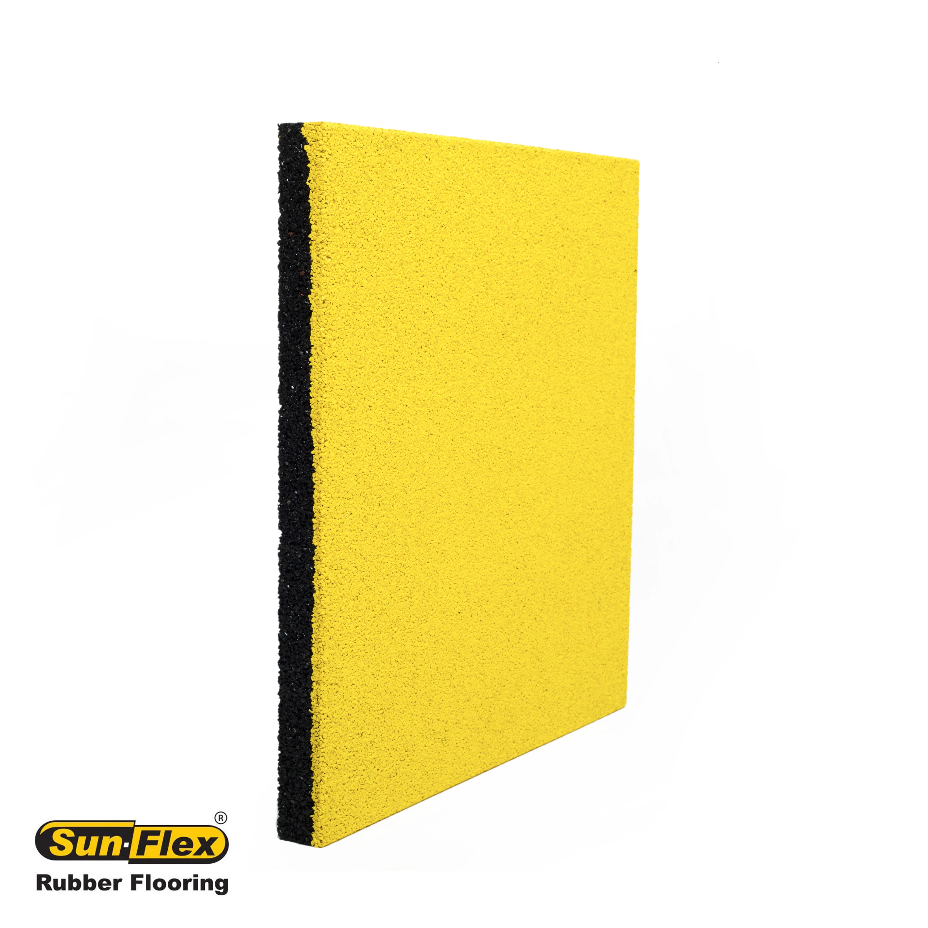 Rubber tiles for school play area