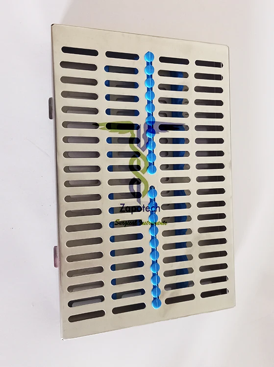 New Arrival Dental Autoclave Sterilization Cassette Tray Stainless Steel (All size Available) Rack Box Tray CE ISO Approved