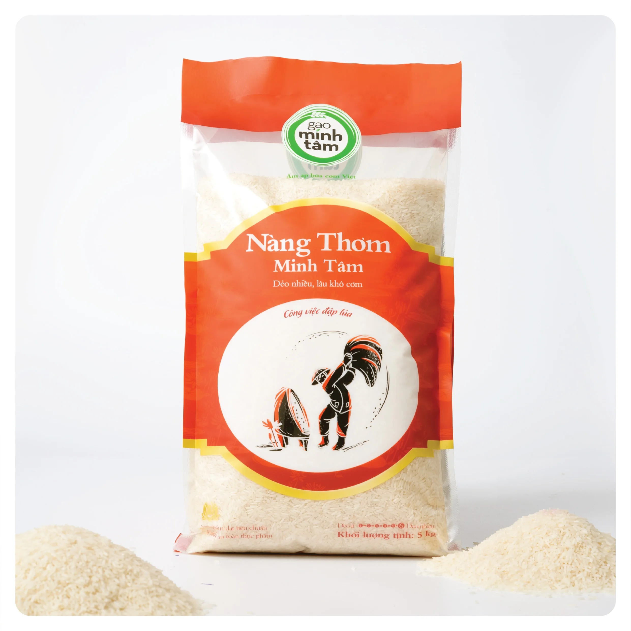 Оригинальный Вьетнам риса Нанг солнцезащитные очки Thom с 18 месяцев срок годности 5% нарушены пропорции 12% макс. Влаги Белый липкий общий