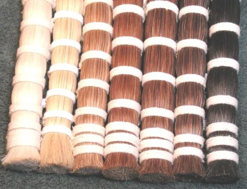 
Natural Horse Tail Hair and Horse Mane Hair 4'-36' Horse Hair for Brush Making 