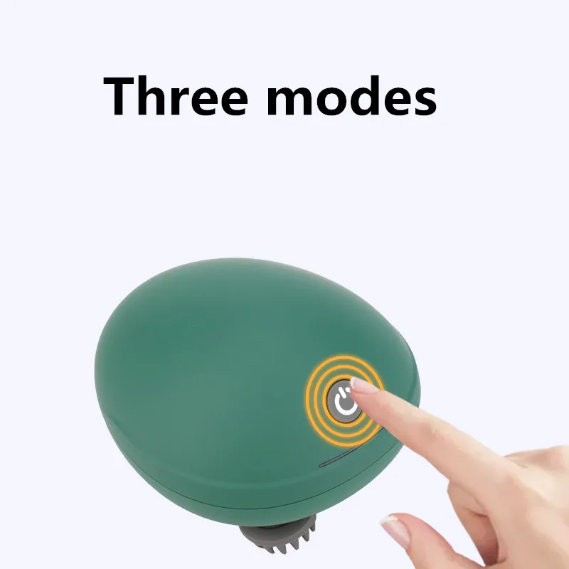 Red Light Rechargeable Breo Wholesale Smart Handy Device Tool Waterproof Oil Scalp Massager