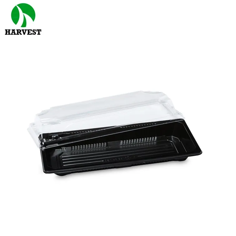 Earth Friendly Disposable Recyclable Plastic Takeaway Sushi Box
