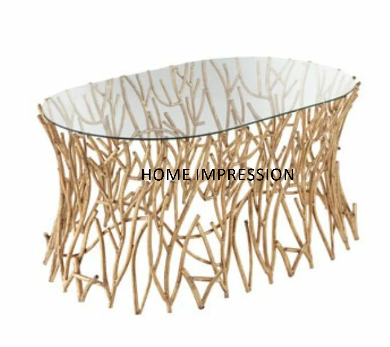 Антикварный зеркальный Роскошный металлический стол-консоль