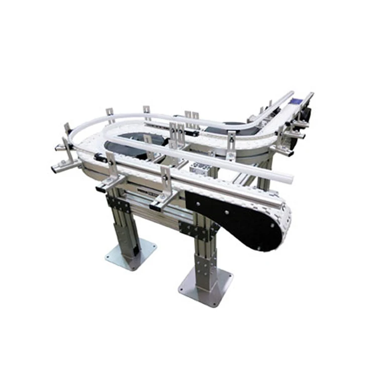 2020 пластиковый гибкий конвейер с простыми изгибами Гибкий Настольный