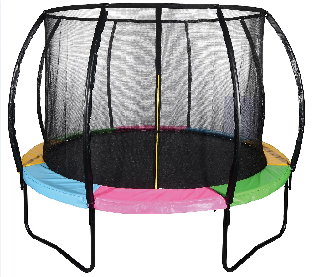 Wholesale bungee jumping trampoline with fiberglass large luxury outdoor trampoline cheap trampolines 10ft for sale