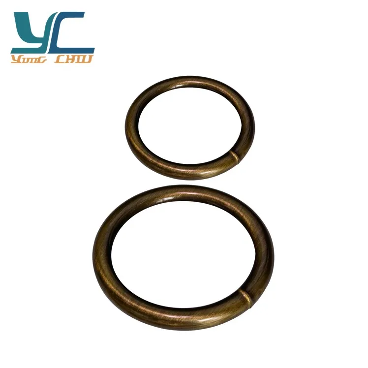 o ring metal bag handles buckles for leash