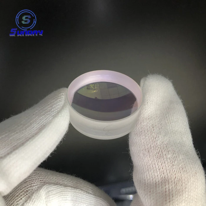 Оптическое стекло с двойным покрытием Mag2 BK7 Ахроматический двойной объектив для уменьшенных значений сферической аберрации