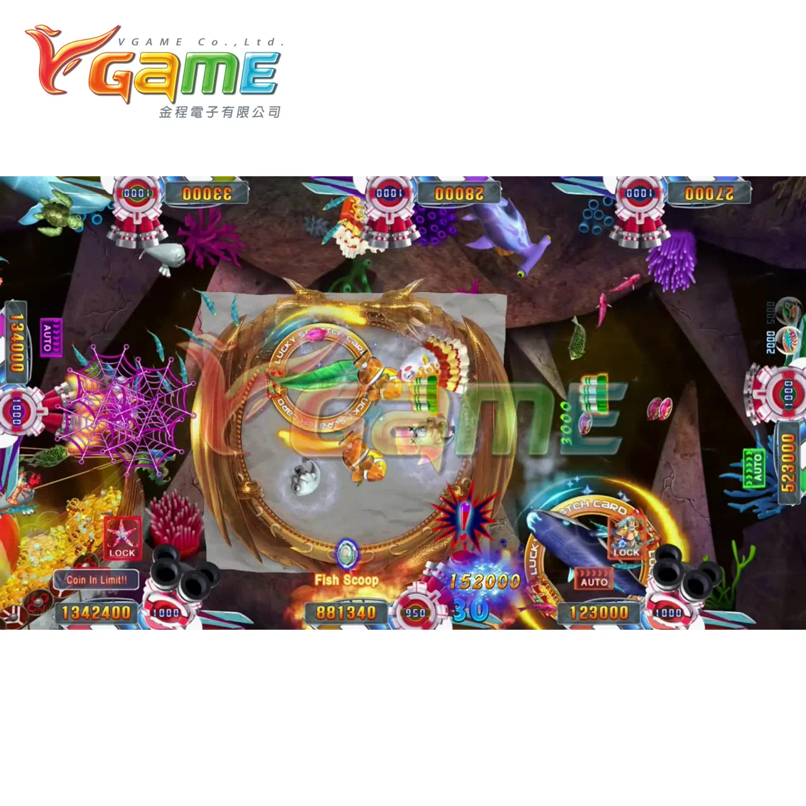 Настольная игра для стрельбы-Ocean Force - Fish игровых автоматов и розыгрышей