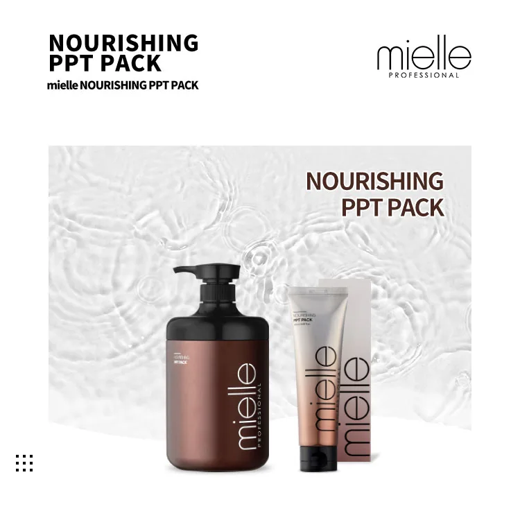 [mielle Professional - Korea] Nourishing PPT Pack 1,000ml 120ml Made in Korea Authentic Professional Hair Treatment