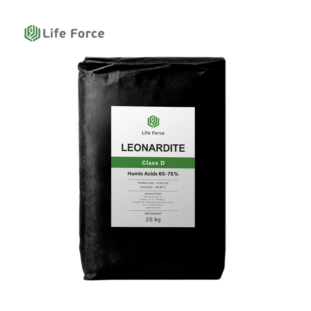 Organic Fertilizer Agriculture Grade Organic Humic Acid Leonardite Class C Life Force SL 102/25 Organic Humic Acid Powder