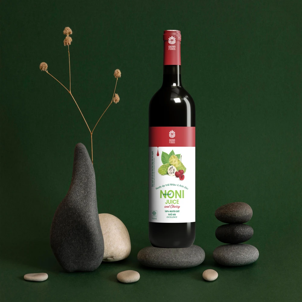 Смесь сока Noni и вишни OEM жидкая добавка энергетический напиток без добавок фруктовый сок нони ферментный