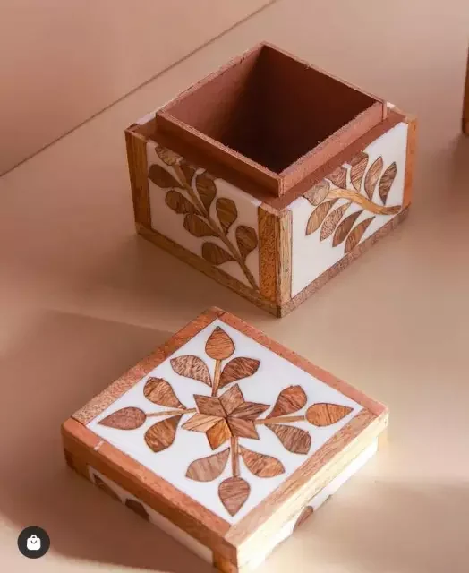 Производство шкатулки для ювелирных изделий лучшего качества деревянная шкатулка с инкрустацией под заказ от Bullish