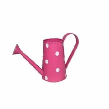 Декоративная садовая кастрюля для полива черных цветов садовый оцинкованный горшок дома и сада