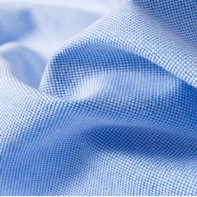 Custom Made Nonslip Oxford Cotton Fabric Wholesale Price 100% Organic Cotton Material Jacquard Shirting Fabric
