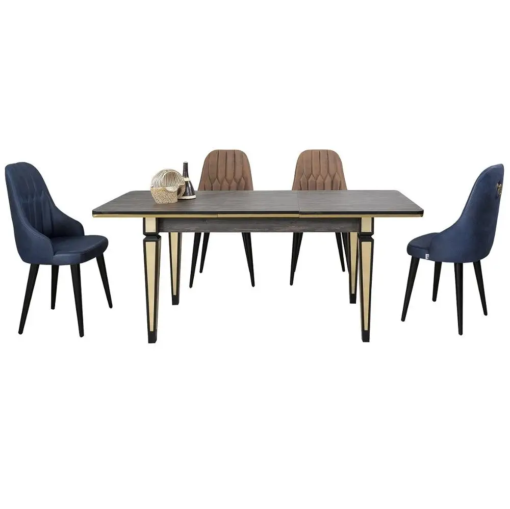 
Классический обеденный стол золотого цвета по низкой цене 