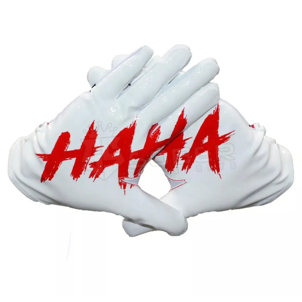 Training Sports wear Football Gloves  Professional Thick Latex Gloves