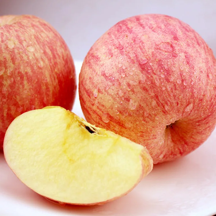 Fresh red fuji apple fruit