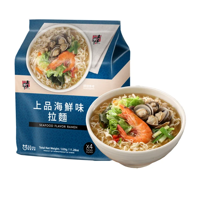 Seafood seasoning noodle 80g Family Packing