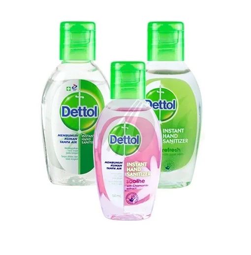 
DETTOL HAND SANITIZER 50 mlX 48 Indonesian origin 