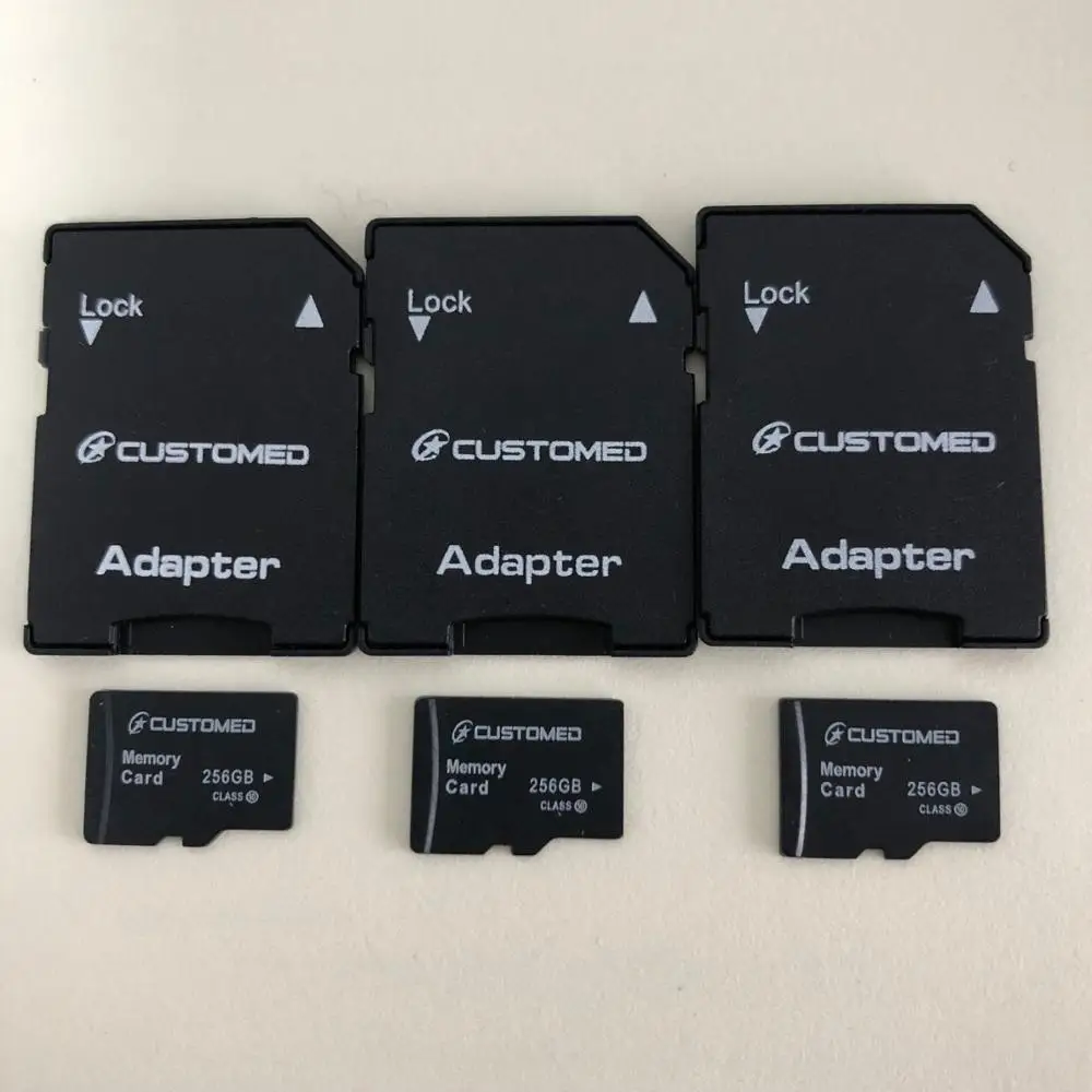 64GB 128GB 256GB 512GB 1TB SD Memory Card with Adapter Customized Logo C10 Speed 32GB 8GB 2GB 4GB 16GB Capacities Available