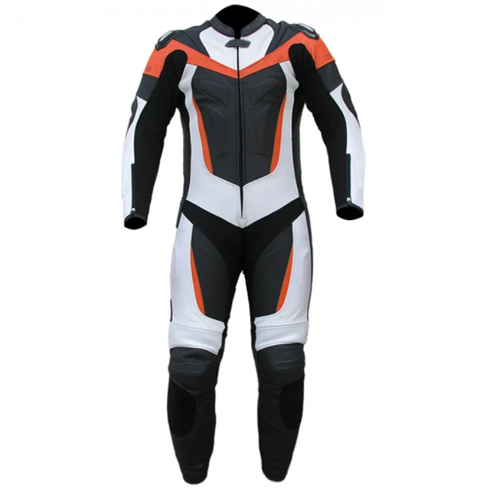 Custom make motor bike high quality sports suit Two Piece Leather Motorcycle Suit