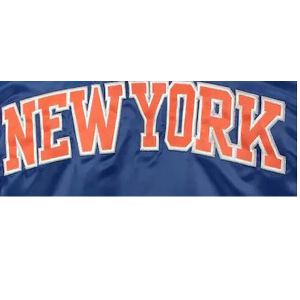 oem custom hotsale vintage design embroidered teddy colour block spring satin bomber jacket for men