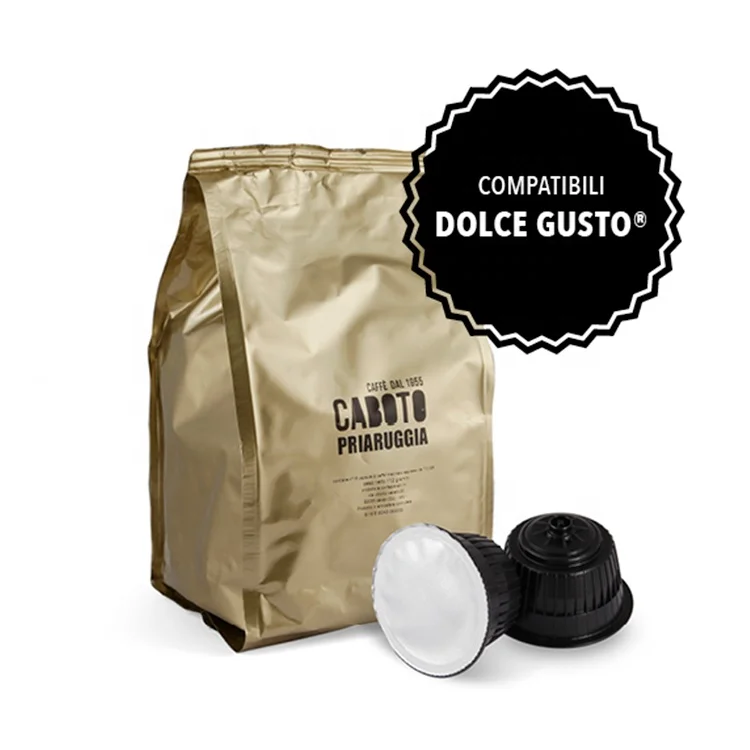 
Exclusive Brands Nescafe Dolce Gusto Compatible Priaruggia Capsule Decaffeinated Coffee For Cheaper Coffee Capsule 