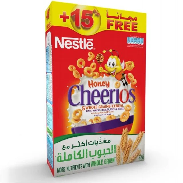 Cheerios of Cereals with Whole Grain Oats Gluten Free