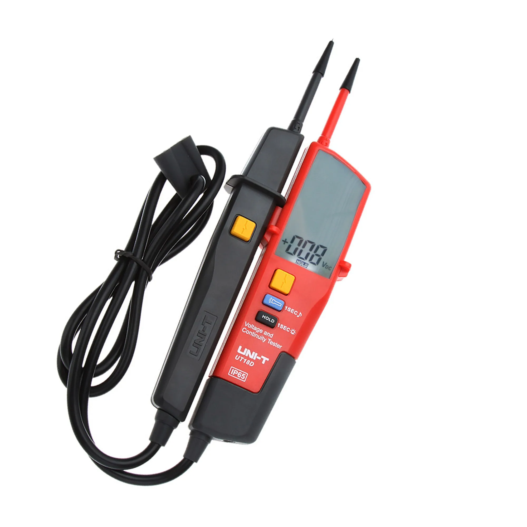 UNI-T UT18D напряжения и непрерывности тестеров Авто Диапазон измерители вольт детекторы ручка ЖК-дисплей диагностический инструмент