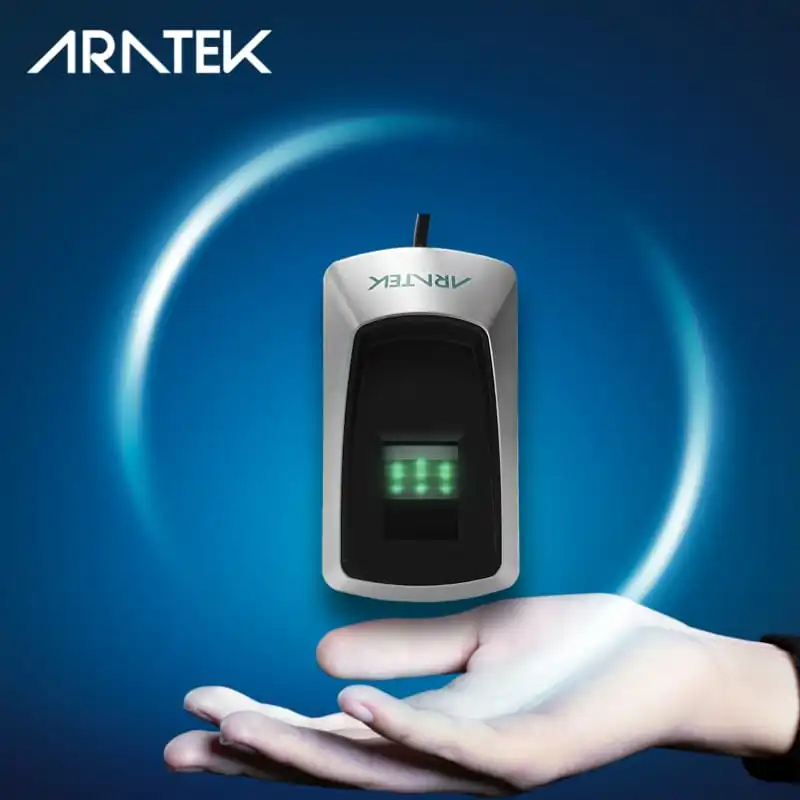 USB сканер отпечатков пальцев Aratek, Оптический биометрический сканер отпечатков пальцев для Linux, Windows, Android