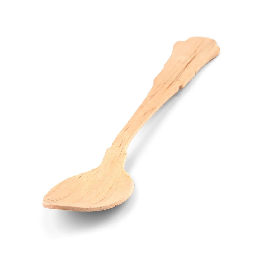 Top Rank best selling pure 100% Biodegradable Wooden Cutlery Spoons, Forks, knives and Cutlery