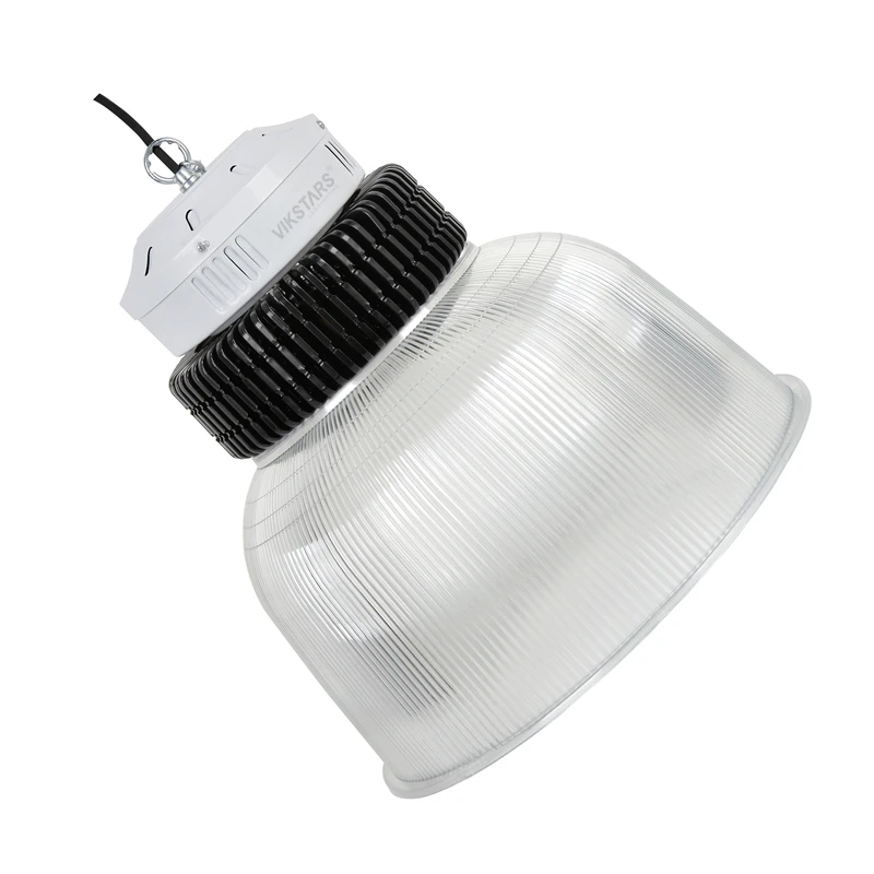 2-5 years warranty luminaire led highbay with 60/90 degree transparent reflector highbay led 100w 150w 200w high bay lights