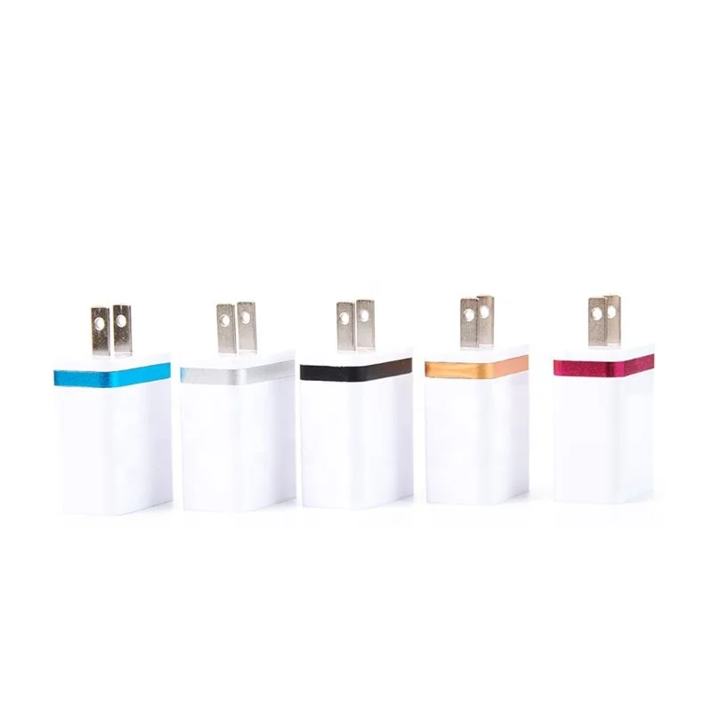  Универсальный 2A Dual USB Автомобильное зарядное устройство Быстрая зарядка для путешествий по стандартам ЕС/США штекер Адаптер переносного сетевого зарядного устройства iPhone