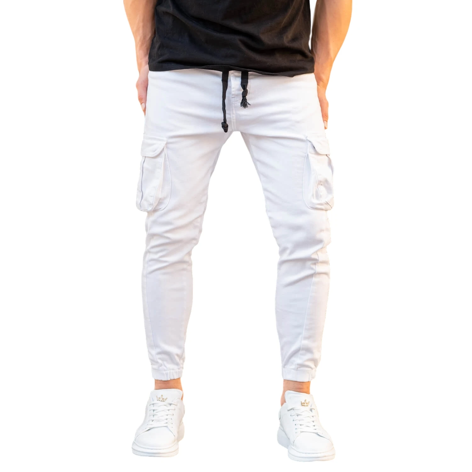casual 100% cotton men jeans with pockets style in white man new style good best price wholesale offer trend 2020