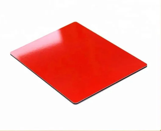 Aluminum Composite Panel Aluminum High Gloss Red Cladding Graphic Design,3d Model Design Outdoor PVDF FEVE Wooden Box 3mm