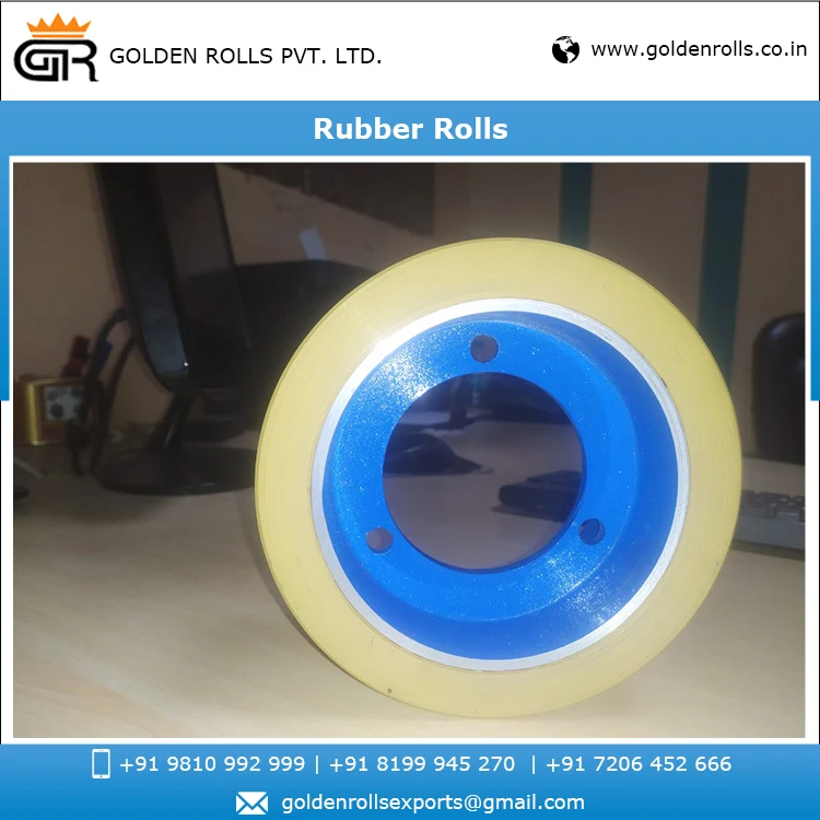 Customization Available on Super Finest Quality 2.5 Inch Rice Milling De-husking Rubber Roll with Aluminium Shell