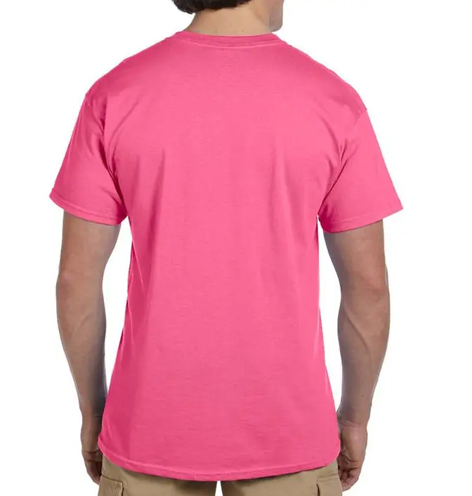 Pink color wholesale men summer fashion t shirt mens hip hop tees