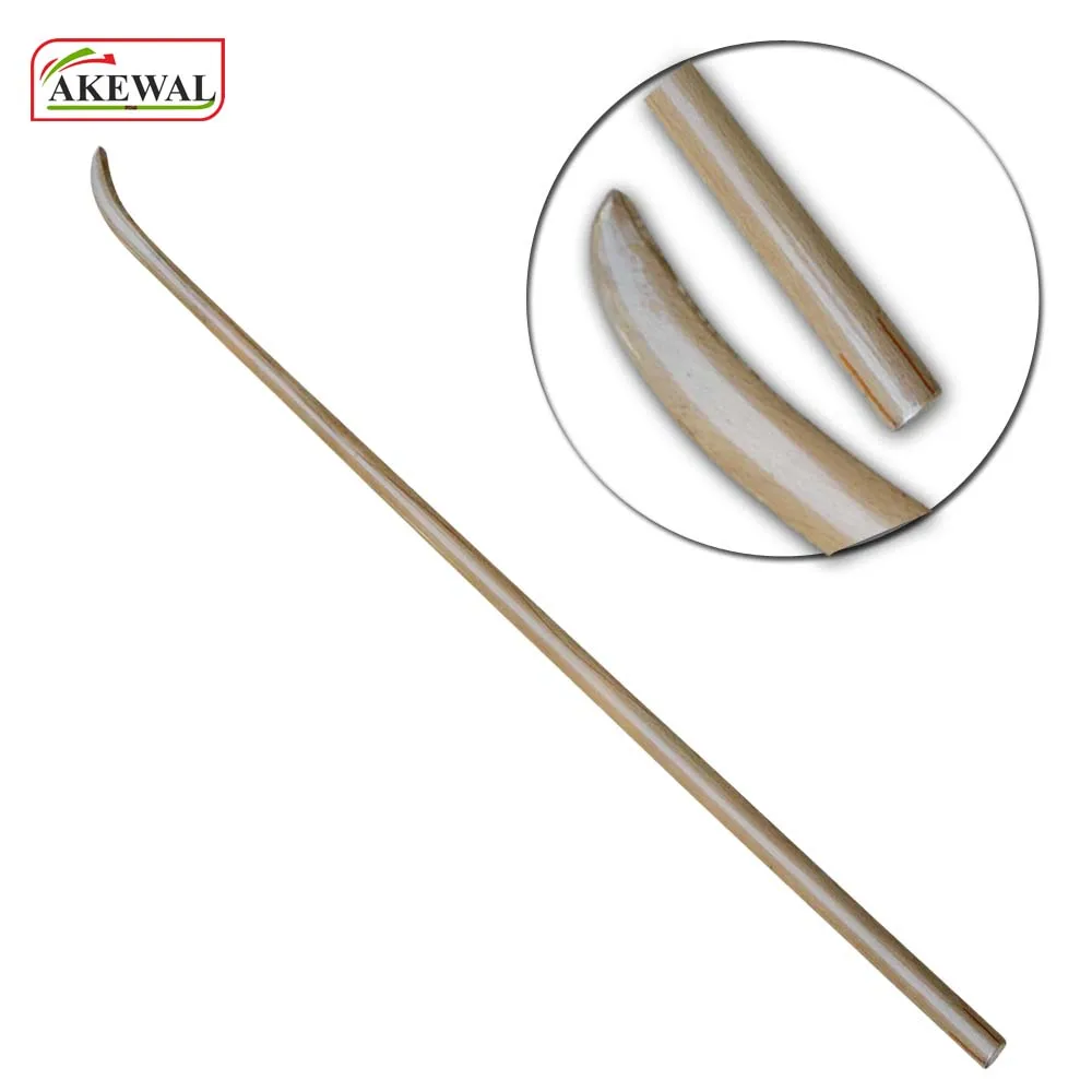 Деревянные мечи Naginata доступны в пепле, красном дубе, пляжном дереве