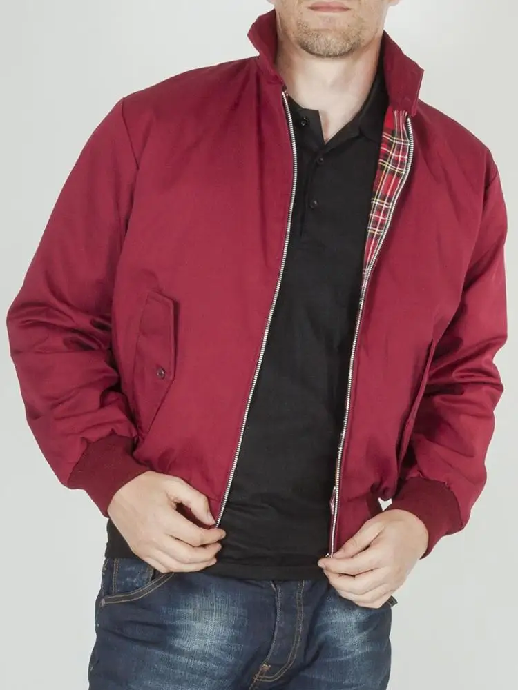 Retro Scooter Custom Made Harrington Jackets for mens