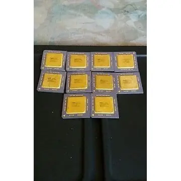 Gold Ceramic CPU Scrap For Sale