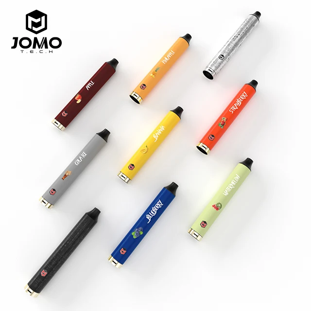 Jomo Factory Dirict sell Most competitive W18 2000+p Big Volume 7ML 2000mAH Vape Pen Devices pod kit with High Demand