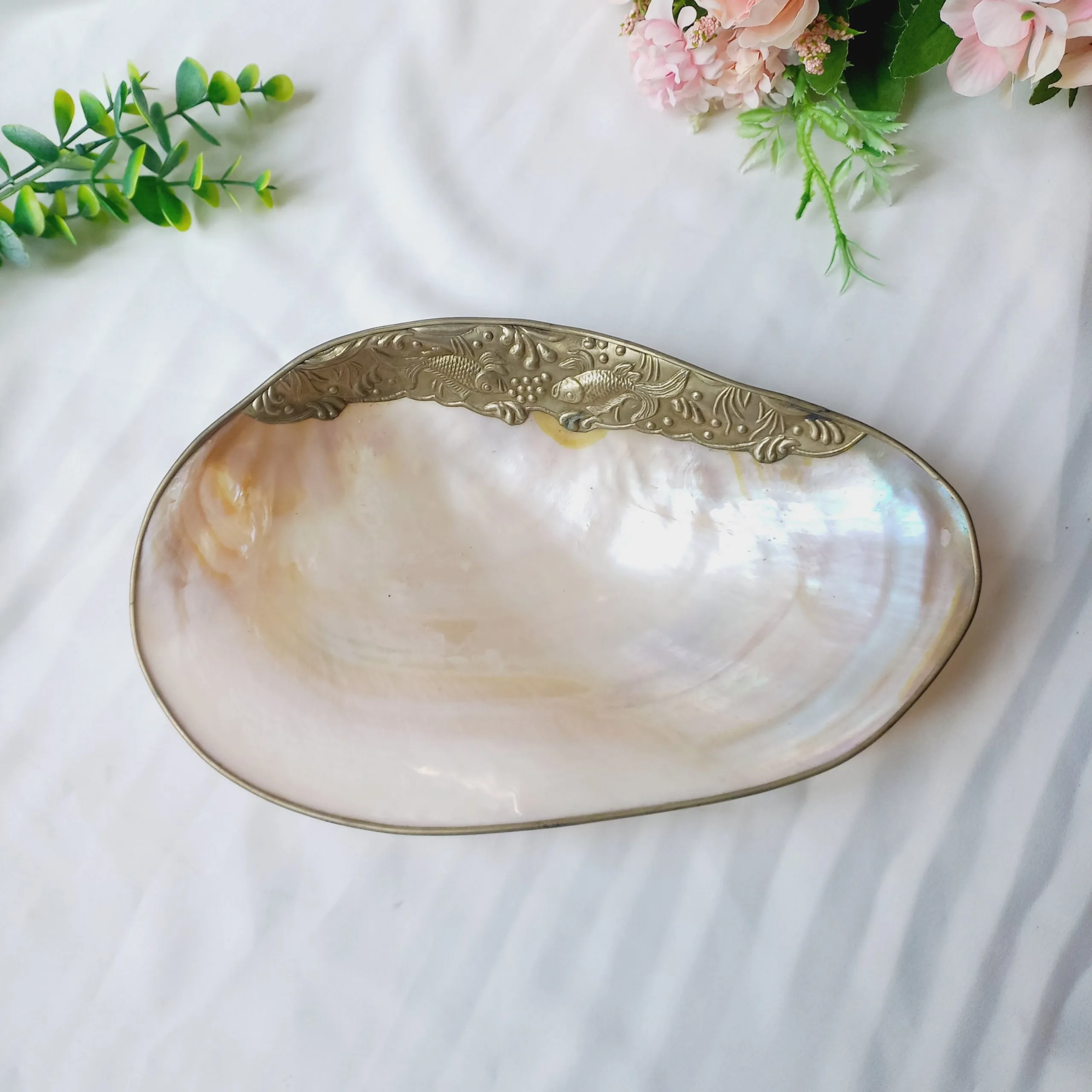 Тарелки с перламутровыми ракушками Amazon тарелки для икры серебряной овальной оправой инкрустацией серебряными краями